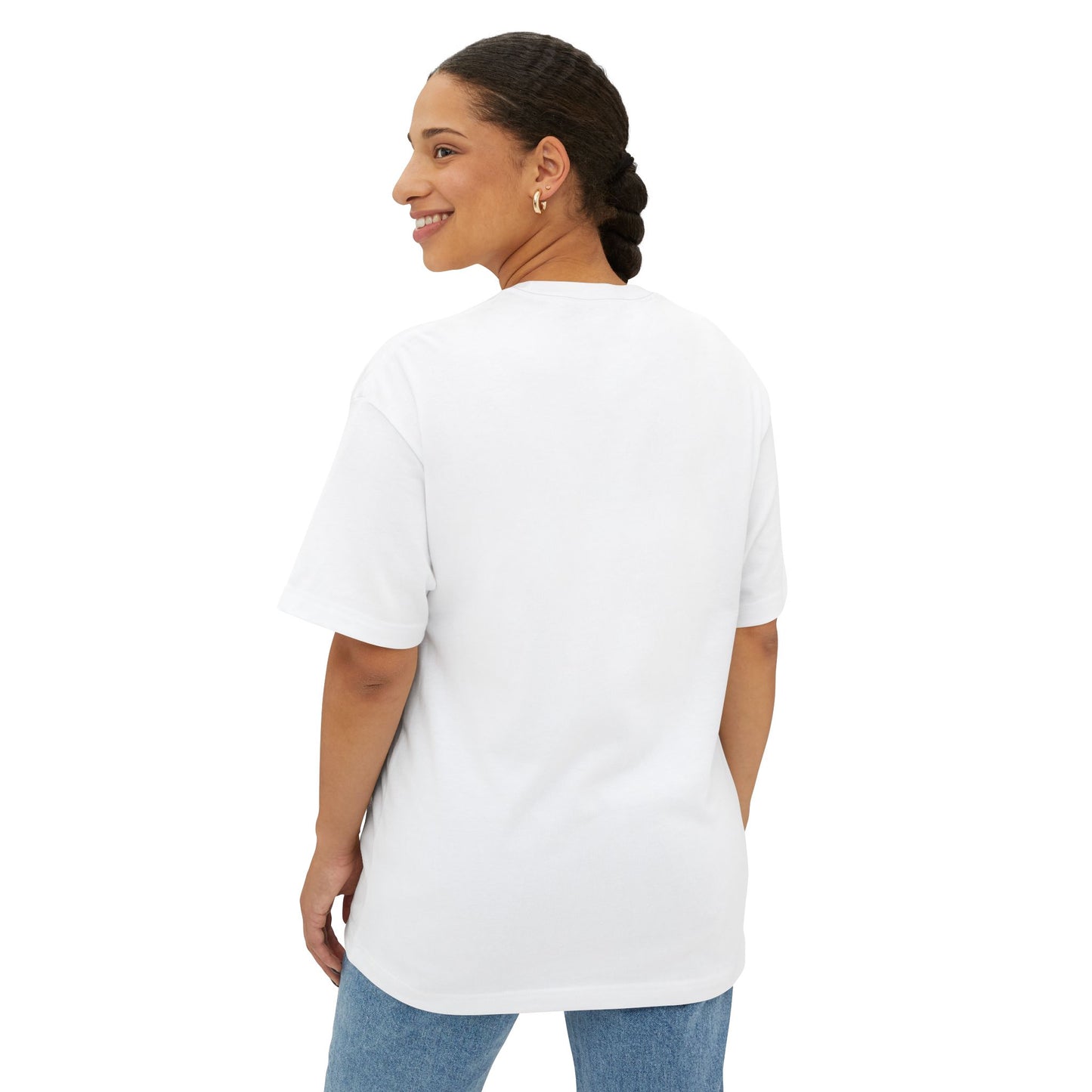 Skull Wing Graphic Tee — Gothic Skull with Wings Oversized Boxy T-Shirt